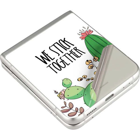 We Stick Together Galaxy Z Flip3 5G Skin